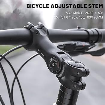SHIMANO - シマノ 105 / ハンドル / ステム Amazon | 調整可能なバイクステム25.4/31.8mm ± 90-180